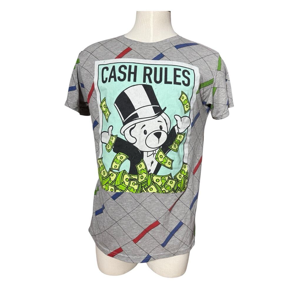 Launder Bailey Apparel Cash Rules T Shirt Men’s Large